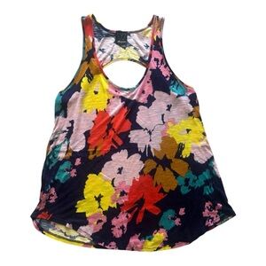 Ella Moss Floral Tank Top Size Medium (M)